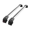 accessorypart Compatible with A6 (C6) Avant 2005-2011 ACE-2 Car Roof Rack Cross Bar Grey Aluminium 2 Bars view 1