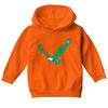 Haase Unlimited Eagle - Philly Sports Toddler/Youth Fleece Hoodie (Orange, 4T (Toddler)) view 2