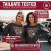 Team Fan Apparel NFL Womens Retro Triangle Slouchy Crewneck, Fleece Pullover Tagless, Long Sleeve Sweatshirt, Football Apparel (San Francisco 49ers - Heather Charcoal, Large) view 4