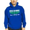 Team Fan Apparel NFL Adult Unisex Vintage Block Ultra Soft Fleece Hooded Sweatshirt, Officially Licensed Football Performance Hoodie (Seattle Seahawks - Royal, Small) view 1