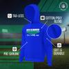 Team Fan Apparel NFL Adult Unisex Vintage Block Ultra Soft Fleece Hooded Sweatshirt, Officially Licensed Football Performance Hoodie (Seattle Seahawks - Royal, Small) view 3