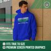 Team Fan Apparel NFL Adult Unisex Vintage Block Ultra Soft Fleece Hooded Sweatshirt, Officially Licensed Football Performance Hoodie (Seattle Seahawks - Royal, Small) view 4