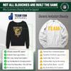 Team Fan Apparel NFL Womens Retro Triangle Slouchy Crewneck, Fleece Pullover Tagless, Long Sleeve Sweatshirt, Football Apparel (Green Bay Packers - Heather Charcoal, Small) view 2