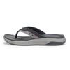 Skechers Men's Silva-Falco Thong Sandal, Blk, 10 view 2