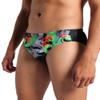ARENA Feel Men's Imaginary Swim Brief Drawstring Closure Side Length 2.75 in Sports Bathing Swimsuit Pool Beach Swimwear, Black Multi, US Size 34 view 3