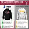 Team Fan Apparel NFL Adult Unisex Retro Script Ultra Soft Fleece Hooded Sweatshirt, Officially Licensed Football Performance Hoodie (Arizona Cardinals - Black, XXXXX-Large) view 3