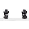 YakAttack LeaderBoard RotoGrip  2 Pack | Track-Mounted Holder LeaderBoard Measuring Board | Secure Rubber Wheel & Hook Design | Fits GearTrac & MightyMount | Made in USA view 1