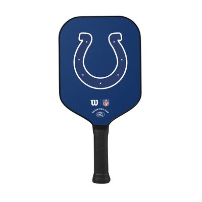 Wilson NFL Collection Fierce Team Pickleball Paddle - Grip Size 2-4 1/4", Indianapolis Colts