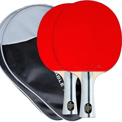 Palio Expert 3.0 Table Tennis Racket & Case | ITTF Approved High-Performance Ping Pong Rackets for Beginners | Maximum Spin & Control (Set of 2 Rackets)