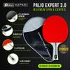 Palio Expert 3.0 Table Tennis Racket & Case | ITTF Approved High-Performance Ping Pong Rackets for Beginners | Maximum Spin & Control (Set of 2 Rackets) view 2