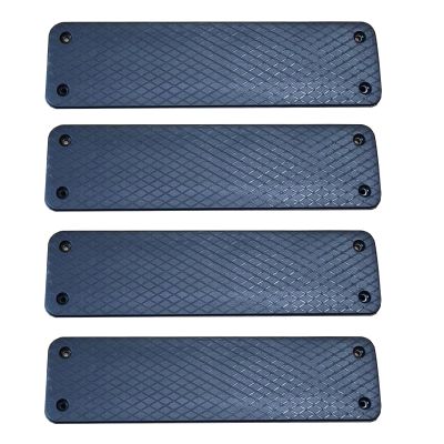 4Pack Magnetic Magazine Holder for Gun Safe & Wall, Double-Sided Gun Magnet, Magnetic Tool Holder with Scratch-Resistant Rubber Coating, Mag Storage Gun Safe Accessories Hold up to 45LBS