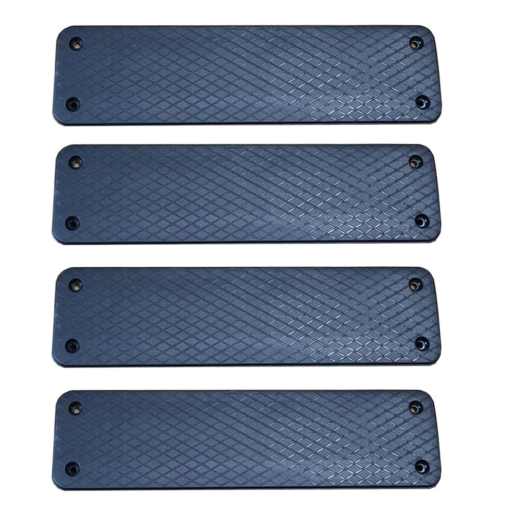 4Pack Magnetic Magazine Holder for Gun Safe & Wall, Double-Sided Gun Magnet, Magnetic Tool Holder with Scratch-Resistant Rubber Coating, Mag Storage Gun Safe Accessories Hold up to 45LBS