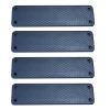 4Pack Magnetic Magazine Holder for Gun Safe & Wall, Double-Sided Gun Magnet, Magnetic Tool Holder with Scratch-Resistant Rubber Coating, Mag Storage Gun Safe Accessories Hold up to 45LBS view 1