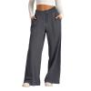 Prime Today's Deals,Wide Leg Sweatpants Women,High Waisted Wide Leg Pants for Women Elastic Baggy Sweatpants Comfy Cotton Lounge Drawstring Flare Sweat Pants,Dark Gray #5,X-Large view 1