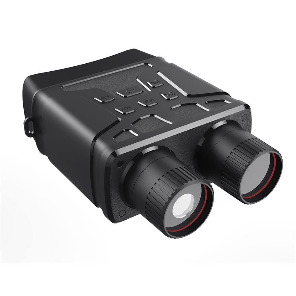 ExploreHorizon Plastic Black R6 Digital Night Vision Binoculars 1080p Full Infrared Night Vision Goggles for Camping Travel Black