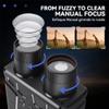 ExploreHorizon Plastic Black R6 Digital Night Vision Binoculars 1080p Full Infrared Night Vision Goggles for Camping Travel Black view 4