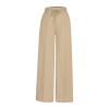 Amazon Warehouse Deals Today,Grey Wide Leg Sweatpants for Women,High Waisted Wide Leg Pants for Women Elastic Baggy Sweatpants Comfy Cotton Lounge Drawstring Flare Sweat Pants,Khaki #2,Medium view 2
