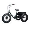 Makamsui Adult Tricycle, Snow Tires Tricycle, Drift Trike for Adult, 20 Inch 7 Speed Tricycle with Double Disc Brake, 3 Wheel Bicycles Cruiser Bike with Spacious Shopping Basket for Seniors Black & view 1