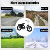 Makamsui Adult Tricycle, Snow Tires Tricycle, Drift Trike for Adult, 20 Inch 7 Speed Tricycle with Double Disc Brake, 3 Wheel Bicycles Cruiser Bike with Spacious Shopping Basket for Seniors Black & view 4