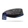 Hydra2 Headbands for Maximum Sweat Diversion | Lightweight and Breathable Headband Design for Athletes, Running, Gym, and Outdoor Workouts | H2 Flatweave, Topo Black