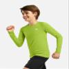 G Gradual Boys Youth Compression Shirt Long Sleeve Football Baseball Undershirt Quick Dry Sports Base Layer for Boy(Neon Lime,XS) view 2