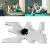 QIXIAMO Pool Bridge Head Clear Snooker Billiards Cue Rack Mooseheads Bridge Head Pool Cue Accessorys Easy to Use view 2