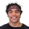 Hydra2 Headbands for Maximum Sweat Diversion | Lightweight and Breathable Headband Design for Athletes, Running, Gym, and Outdoor Workouts | H2 Flatweave, Digi Camo Red view 2