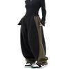 EMMIOL Wide Leg Sweatpants for Women, High Waisted Baggy Joggers, Barrel Leg Lounge Pants with Pockets Dark Green view 1