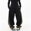 EMMIOL Wide Leg Sweatpants for Women, High Waisted Baggy Joggers, Barrel Leg Lounge Pants with Pockets Dark Green view 2