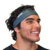 Hydra2 Headbands for Maximum Sweat Diversion | Lightweight and Breathable Headband Design for Athletes, Running, Gym, and Outdoor Workouts | H2 Flatweave, Cool Gray view 4