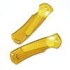 1 Pair Ultem Scales Handle Fits for Griptilian 550 551, Clear PEI Handle Patch with 3 Sets Screws view 4