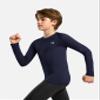 G Gradual Boys Youth Compression Shirt Long Sleeve Football Baseball Undershirt Quick Dry Sports Base Layer for Boy(Navy,S) view 2
