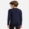 G Gradual Boys Youth Compression Shirt Long Sleeve Football Baseball Undershirt Quick Dry Sports Base Layer for Boy(Navy,S) view 3
