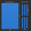 KONLLEN 9' Pool Table Felt with 6 Cloth Strips Pre Cut Billiard Table Cloth Felt Billiard Cloth for American Nine-Ball Pool Tables view 2