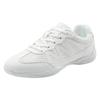 Kuikeiu White Cheer Shoes Breathable Lightweight Cheerleading Shoes for Girls Youth Competition Athletic Training Big Kid Size 1.5 view 1