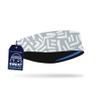 Hydra2 Headbands for Maximum Sweat Diversion | Lightweight and Breathable Headband Design for Athletes, Running, Gym, and Outdoor Workouts | H2 Flatweave, Tribal Lt Gray