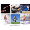 YIYANGQ Gymnastic Springboard, Adult Padded Spring Board Wood Curved Heavy Duty Elastic Board with 2 Springs for Home Gym Basement,Green,a view 4
