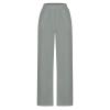 Prime Today's Deals,Sweats Women,High Waisted Wide Leg Pants for Women Elastic Baggy Sweatpants Comfy Cotton Lounge Drawstring Flare Sweat Pants,Grey #6,Medium view 3