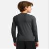 G Gradual Boys Youth Compression Shirt Long Sleeve Football Baseball Undershirt Quick Dry Sports Base Layer for Boy(Grey,XS) view 4