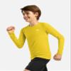 G Gradual Boys Youth Compression Shirt Long Sleeve Football Baseball Undershirt Quick Dry Sports Base Layer for Boy(Yellow,S) view 2