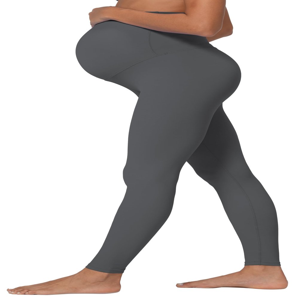 Sunzel Sunzfly Maternity Leggings for Women Over The Belly Buttery Soft Pregnancy Yoga Pants for Spring Summer Workout Lounge 28" Inseam (Charcoal Grey, X-Small)