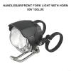 DC 12-80V EBike Front Light, 2 in 1 Front Fork Handlebar Lamp LED Light for Electric Bike, eScooter Safe Riding with Bracket view 2