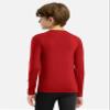 G Gradual Boys Youth Compression Shirt Long Sleeve Football Baseball Undershirt Quick Dry Sports Base Layer for Boy(A Red,XL) view 3