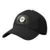 Army Veteran Aviation Classic Corduroy Cotton Baseball Caps for Men Dad Hat Black view 2