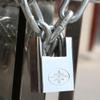 SagaSave Bicycle Door Chain Lock, with 1 Pc Half Pack Padlock and Keys, 6 mm Thick Motorcycle Lock, for Indoor Outdoor, Gates, Fence (1 m/39.4'' Long) view 4