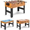 HOMGX 48" 3-in-1 Game Table, Wooden Game Table w/Football, Hockey, and Billiards, Game Size Combination Game Table for Parties, Family Nights, and Game Rooms view 1