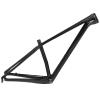 HWEVDHJ Carbon Fiber Mountain Bike Frame 27.5er 29er XC Hardtail Mountain Bike Frame 15''/17''/19'' with Disc Brake Quick Release Frame BB92 Routing Internal(Glossy Black,27.5 * 15'') view 1