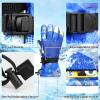 Odtmger Ski Gloves,Winter Waterproof & Warm Snow Gloves for Parent Child Kids-Skiing,Cycling,Motorcycle,Running view 4