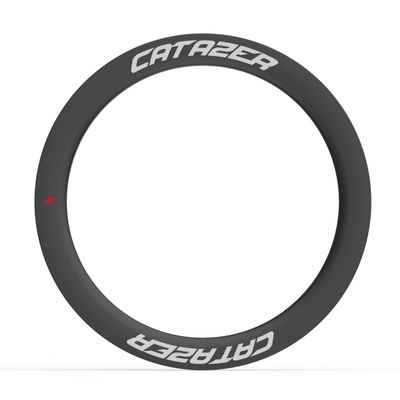 Catazer 50mm Carbon Fiber Bike Wheel Rims 25mm Width Asymmetric Road Rim