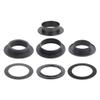 1Pc Bike Bottom Bracket Adapter, Black Side Cover Patcher for DUB for BSA BB Bottom Bracket, Bike Bottom Bracket Repair Conversion Kit(7# 25-24mm) view 1